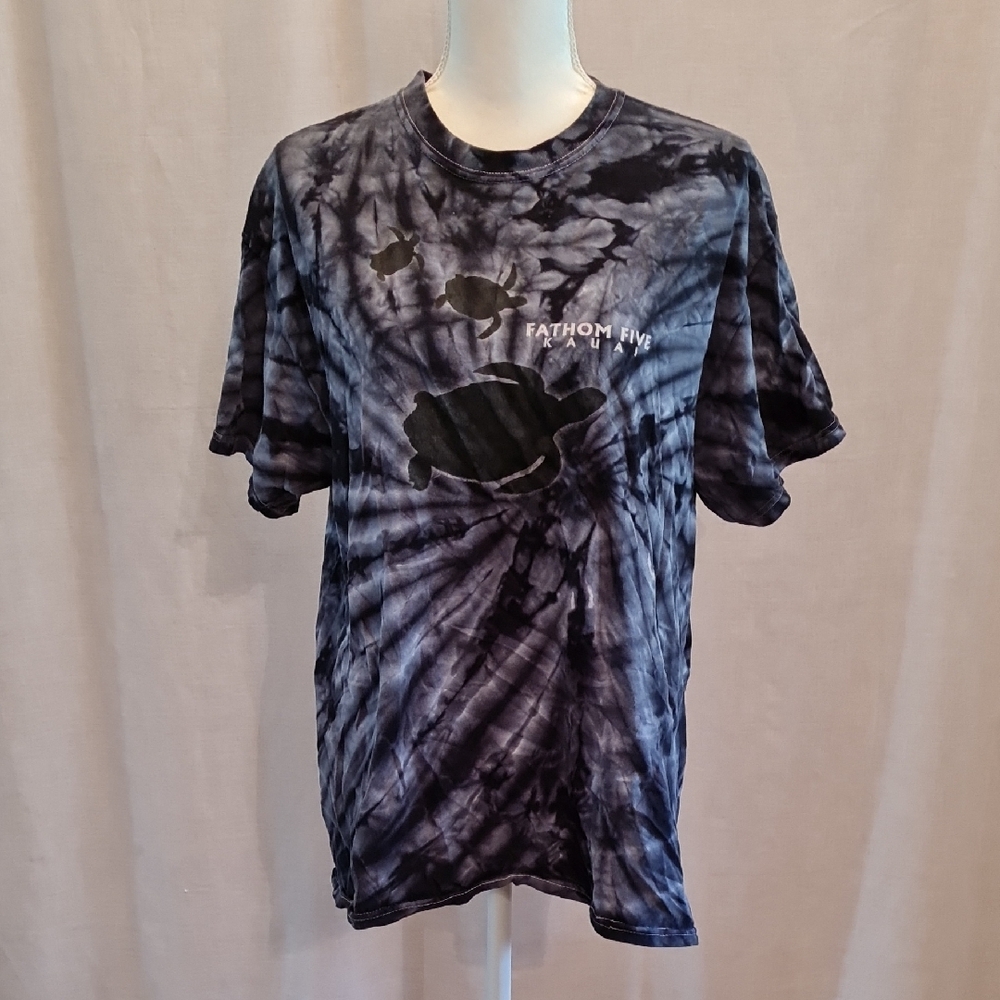 5/$15 Black Tie-Dye Men's Shirt